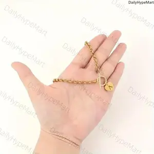 Creative Letter Minimalist Shiny Necklace, Commemorative Gift for Christmas & Birthdays