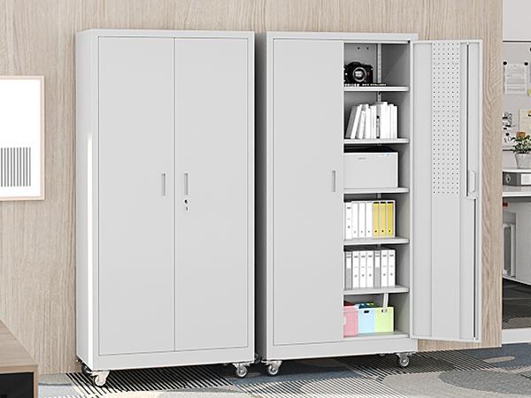 Aobabo 71" Large Metal Rolling Storage Cabinet with Wheels & Lock, Heavy Duty Steel Garage Tool Organizer with Door Pegboards & Hooks, 5 Adjustable Shelves for Home Office, Utility Room, Pantry & Warehouse, Mobile Lockable Black Cupboard