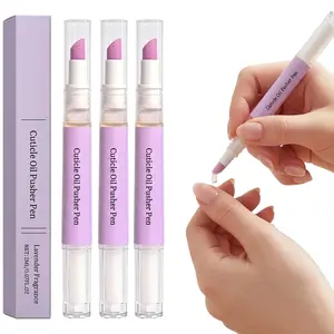 3-in-1 Cuticle Care Pen – Cuticle Oil, Ceramic Cuticle Pusher & Nail Care Tool for Dry Cuticles & Hangnails, Nourishing & Smoothing for Healthy Looking Nails, Home Manicure & Salon Use