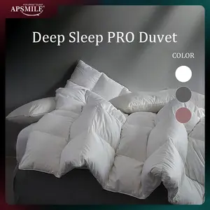 APSMILE Goose Feather Down Duvet Comforter-Fluffy Duvet Insert-Luxurious bedding comforter Kingsize Queensize Hotel collection comfy comforter fluffy cloud bed duvet blanket-TikTokShopLaborDaySale