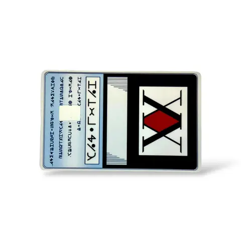 Hunter x Hunter Holographic Credit Card Sticker Matte Vinyl Debit Card Skin Cover Custom