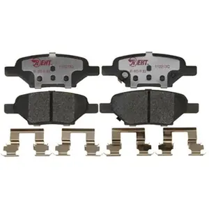 RM Brakes EHT1033H Ceramic Brake Pad Set With Hardware