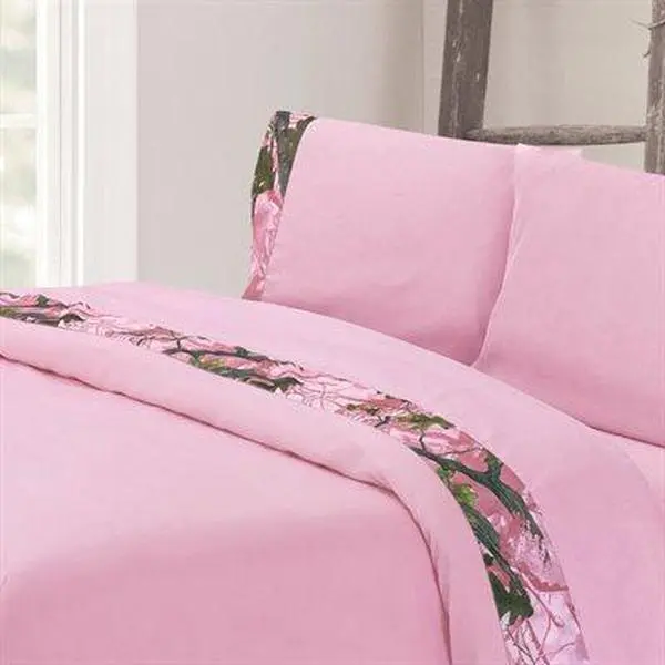 Pink Camo Sheet Set Pink Camo Sheet Set