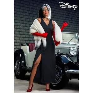 Cruella De Vil Stole Costume for Women (© Disney)