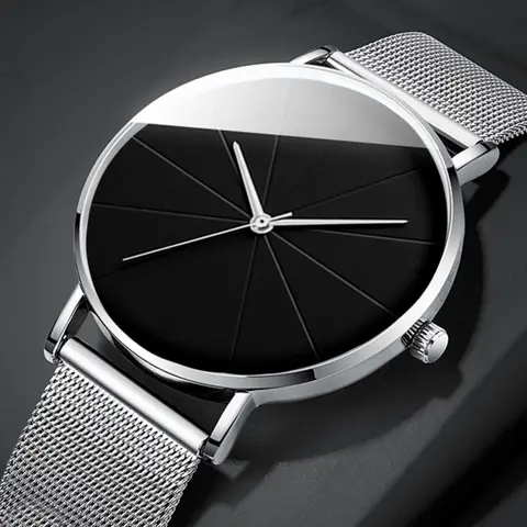 Men's Business Fashion Round Dial Analog Quartz Wristwatch, with Box, Business Fashion Watches, Fashion Watch for Party, Daily Decor, Trendy All-match & Exquisite Watch for Birthday Gift, Analogue Quartz Watch