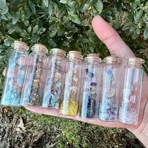 One Crystal Tree Chip Bottle| Crystal Chips| Gemstones