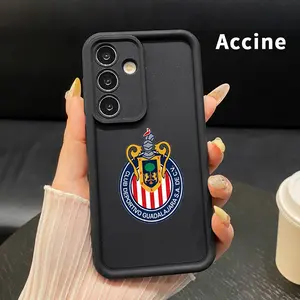 Phone Case Compatible with Samsung Galaxy S26 S23 Ultra S24 Plus S25 S22 Guadalajara Crest Drop Protection Shockproof Soft Silicone smartphone Cover