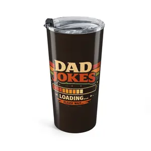 Dad Jokes Loading Tumbler 20oz | Funny Father’s Day Drinkware