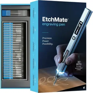 EtchMate Engraving Pen for Metal, , Glass, Plastic &  Materials - Cool Easter  Ideas - Engraver Pen Tool - Teen Boy Gifts -  Gifts for Women, Teenage Girl -  Kits for Adults