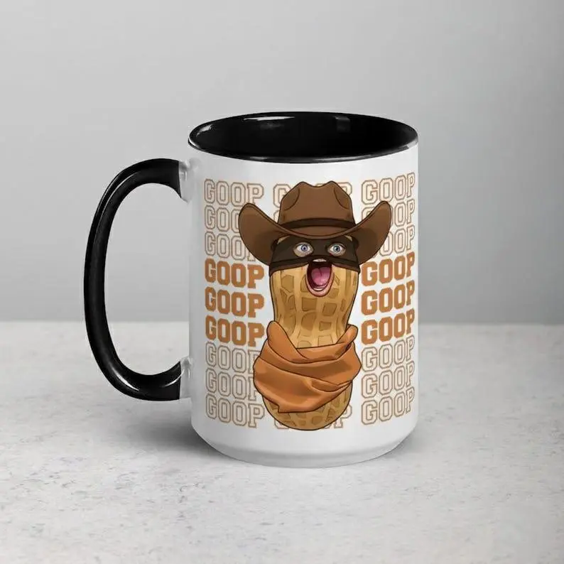 [Sale Up To 50%] The Burnt Peanut GOOP Mug, Bungulator Mug, Funny Meme Mug, Funny Viral Meme Mug, Funny Meme Mug, Christmas Gift.