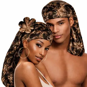 Ilky Silky Satin Bonnet for Sleeping - 1 Pack or 3 Pack Hair Protection Cap for Braids Waves & Dreadlocks Extra Long Coverage Mixed Colors Reduces Frizz & Breakage Summervibes dreadlock accessory