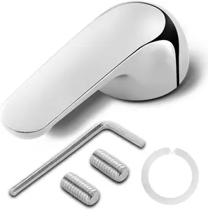 H Single Metal Lever Handle Kit for Delta / Series Tub Faucets, Shower Valve Handle Replacement Easy Install
