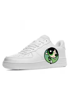 Buttercup (Powerpuff Girls) fashionable men's trendy sneakers, featuring a durable outsole and cool design, suitable for casual sports and daily commuting.