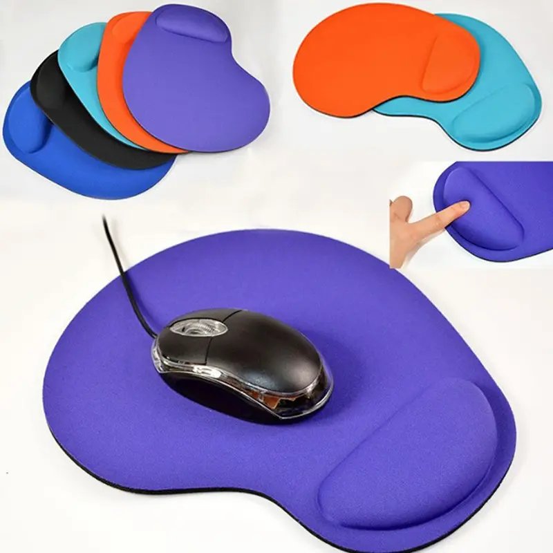 Non-Slip Mouse Pad with Comfortable Wrist Support, Soft Mouse Pad for PC Laptop Computers, Ergonomic Design for Long Hours Use, Non Slip Mousepad, Extended Mousepad, Universal Mouse Pad, Mouse Pad with Wrist Rest, Ergonomic Mouse Mat, Mouse Pads for Desk