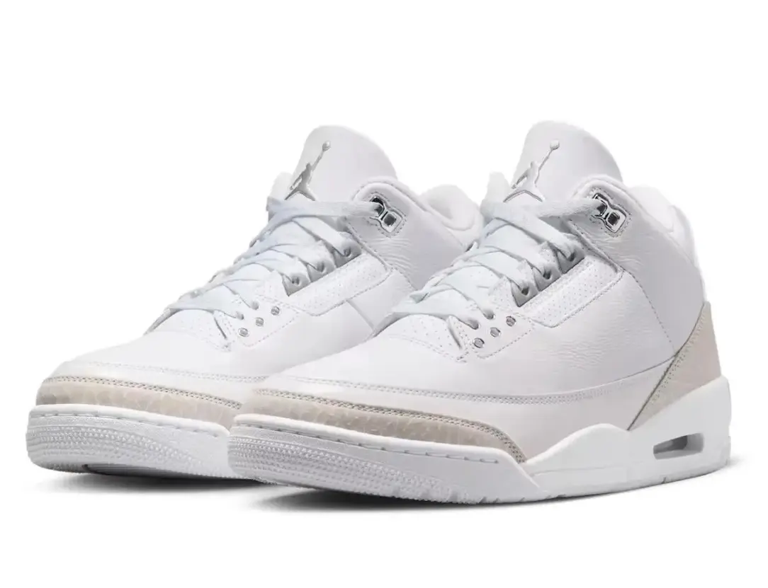 NIKE Women's Air Jordan 3 Retro "Pure Money" 2025 GS Big Kids Casual Trainer Sneaker, Style DM0967-111