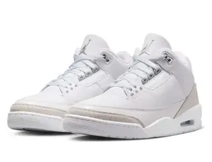 NIKE Women's Air Jordan 3 Retro "Pure Money" 2025 GS Big Kids Casual Trainer Sneaker, Style DM0967-111