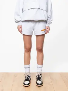 SOON TO BE ANNOUNCED  Essentials Logo Shorts Grey Melange