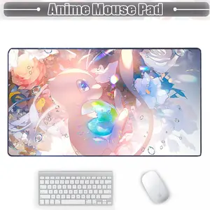 [3 Samples] MMeww Crystal Pond Mouse Pad Cute Gaming Desk Mat Anime Setup Mat