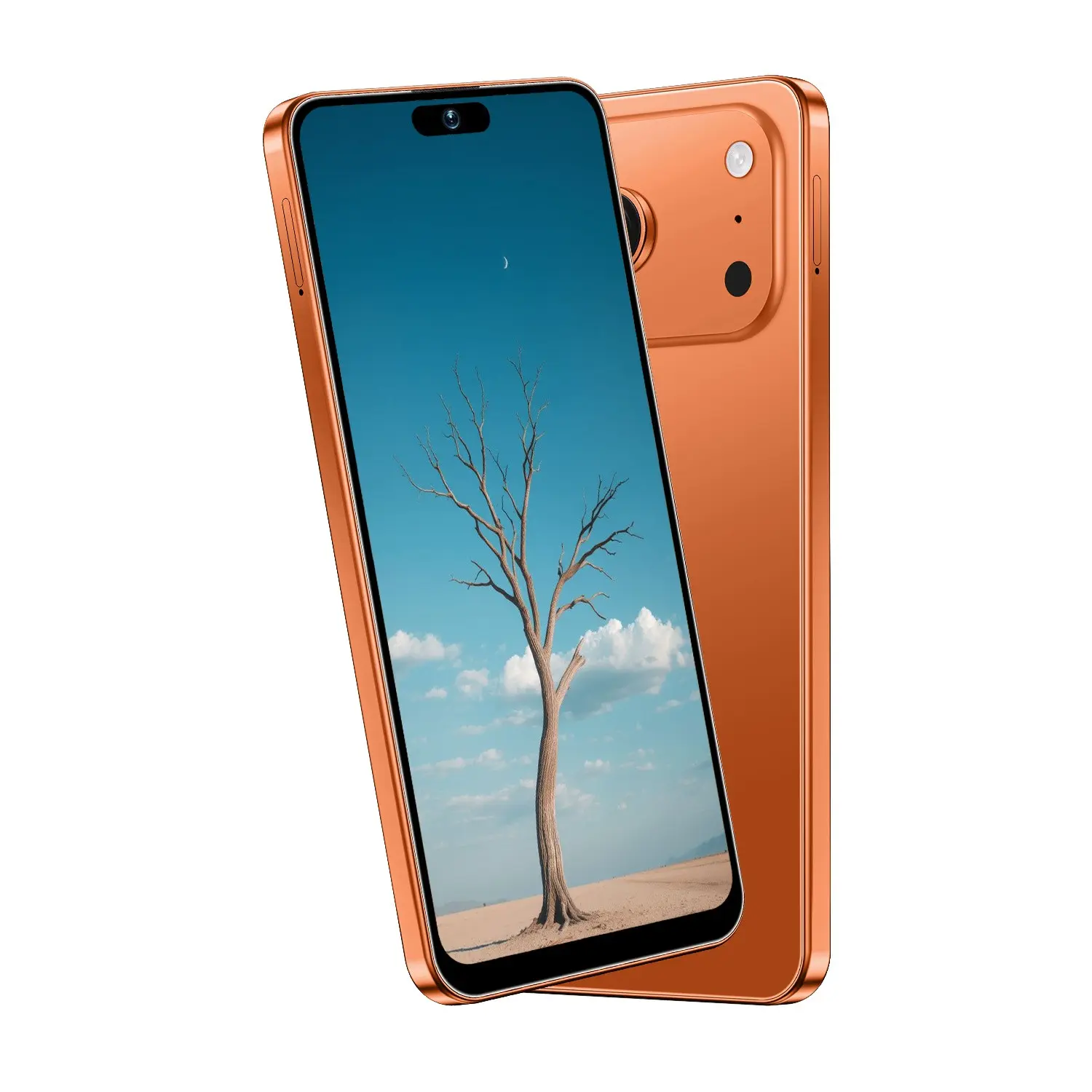 Astarry 17 Pro Max Touchscreen Smartphone Android Mobile Smartphone 4G Network Dual SIM Dual Standby Face Unlock & HD Camera 4GB+64GB ROM Octa-core Processor 6.93-inch Large Screen 4100mAh Battery Android 10.0 Fingerprint Unlock