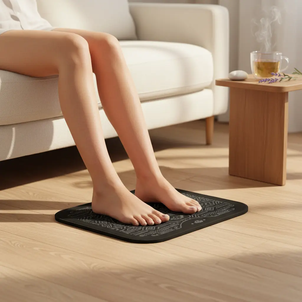 EMS Foot Massager Leg Electric Deep Reshaping Kneading Muscle Pain machine