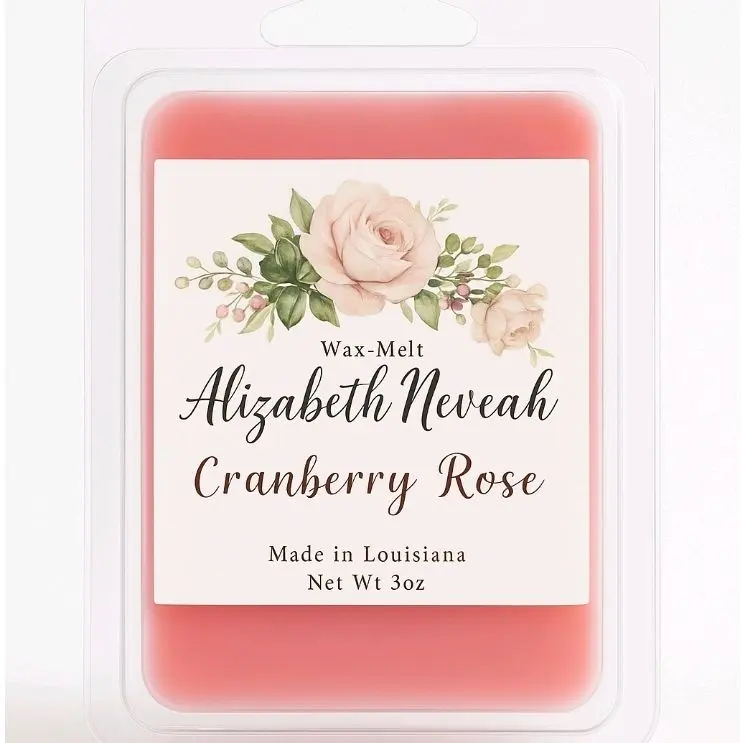AlizabethNeveah 3oz Clamshell Wax Melts  Scented Candles for Home Decor Long Lasting Fragrance Aromatherapy Cozy Scents Decoration - Coconut