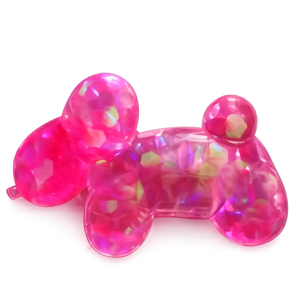 Balloon Dog Glitter Squishy Toy - Classic Novelty Toys for kids