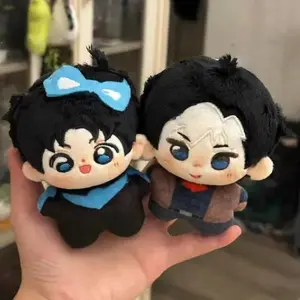 Batman Nightwing & Jason Todd Chibi Plush Set, 10cm Soft DC Comics Stuffed Dolls, Collectible Plushie Gift for Fans