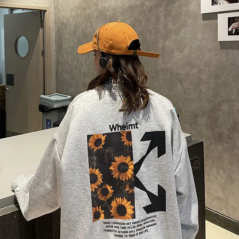 Women's Fashion Personality Couple's Hoodless Sweater