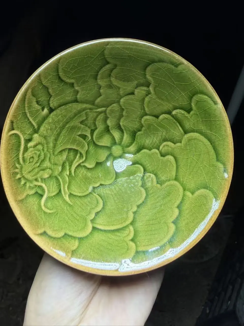 Traditional Jianzhan Ceramic Beverage Cup, Koi Fish-Themed Drinking Tea Cup for Collectors