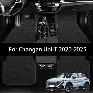 Car Floor Mat For Changan Uni-T 2020-2025 Full Set Luxury Premium Mat Reliable Performance, Ideal for Daily Commute & Long Trips, Must-Have Vehicle Easy to clean, anti slip and wear-resistant Auto Interior Accessories