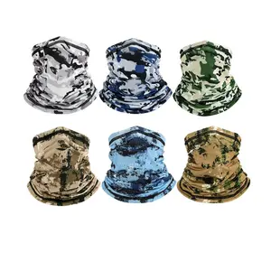 Multifunctional Neck Gaiter, 6 Counts Breathable Neck Scarf, Breathable Face Cover, Sun Protection Neck Gaiter, Sports Neck Gaiter for Cycling, Hiking, Climbing, Surfing, Outdoor Sports Mask