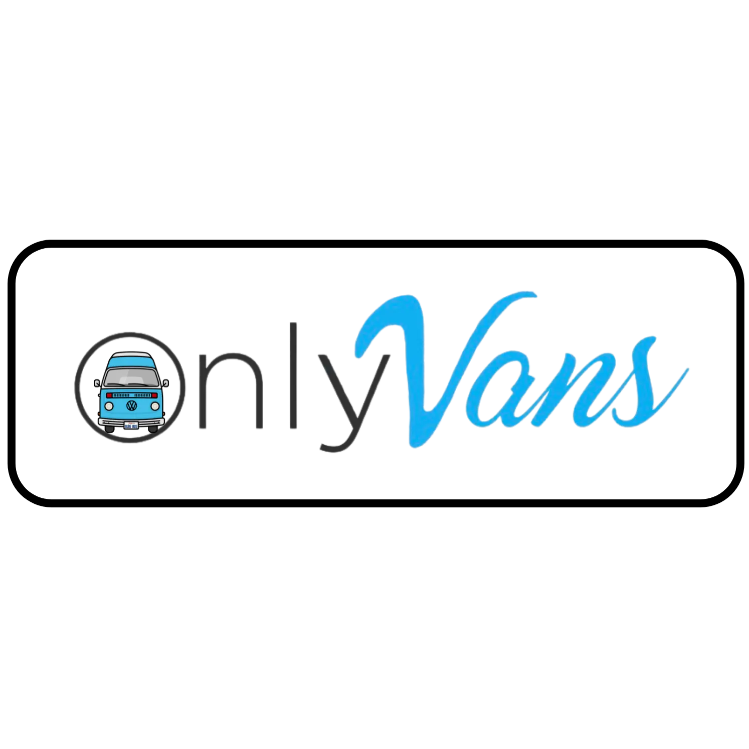 Only Vans Sticker