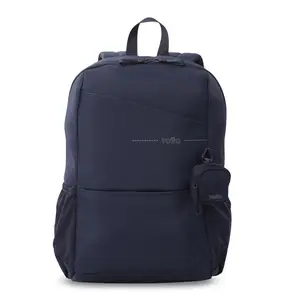 Totto Mujer Suzuka Azul Backpack - Eco-Friendly RPET Laptop Bag 16" with Secret Pocket & Trolley Sleeve for Travel & Office