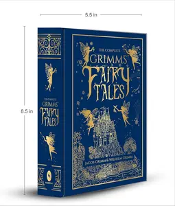 The Complete Grimms' Fairy Tales (Complete Grimms' Fairy Tales; Fingerprint! Classics) Vintage Storybook Style Hardcover Omnibus