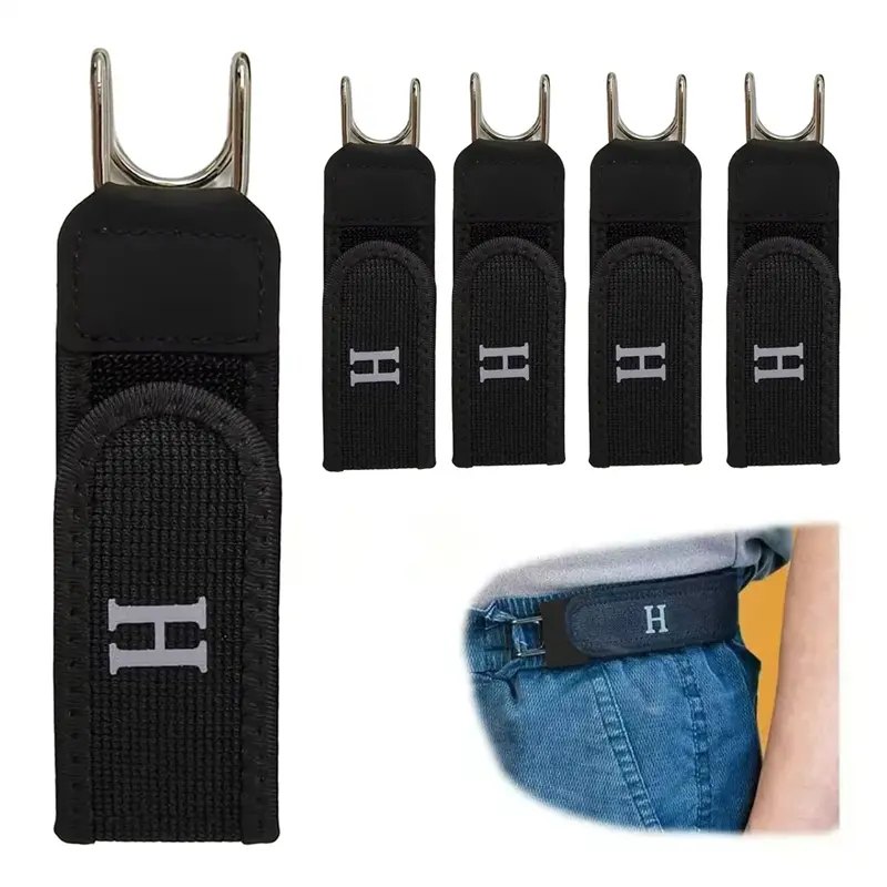 Unisex Fashion Tactical Auto Hook Metal Elastic Buckleless Belt - Patented Invisible Design, Adjustable Strap, Durable Waist Tie Belt, Ideal Gift, Adjustable Strap Belt, Durable Belts