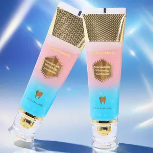 Niacinamide Toothpaste,Niacinamide Whitening Toothpaste, Niacinamide Intensive Whitening Toothpaste with Natural Gentle Care Deep Stain Removal Clean Peach Flavor, Improves Gum Health, Fresh Breath