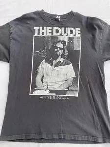 The Dude Big Lebowski XL Shirt  Graphic tee, Streetwear unisex