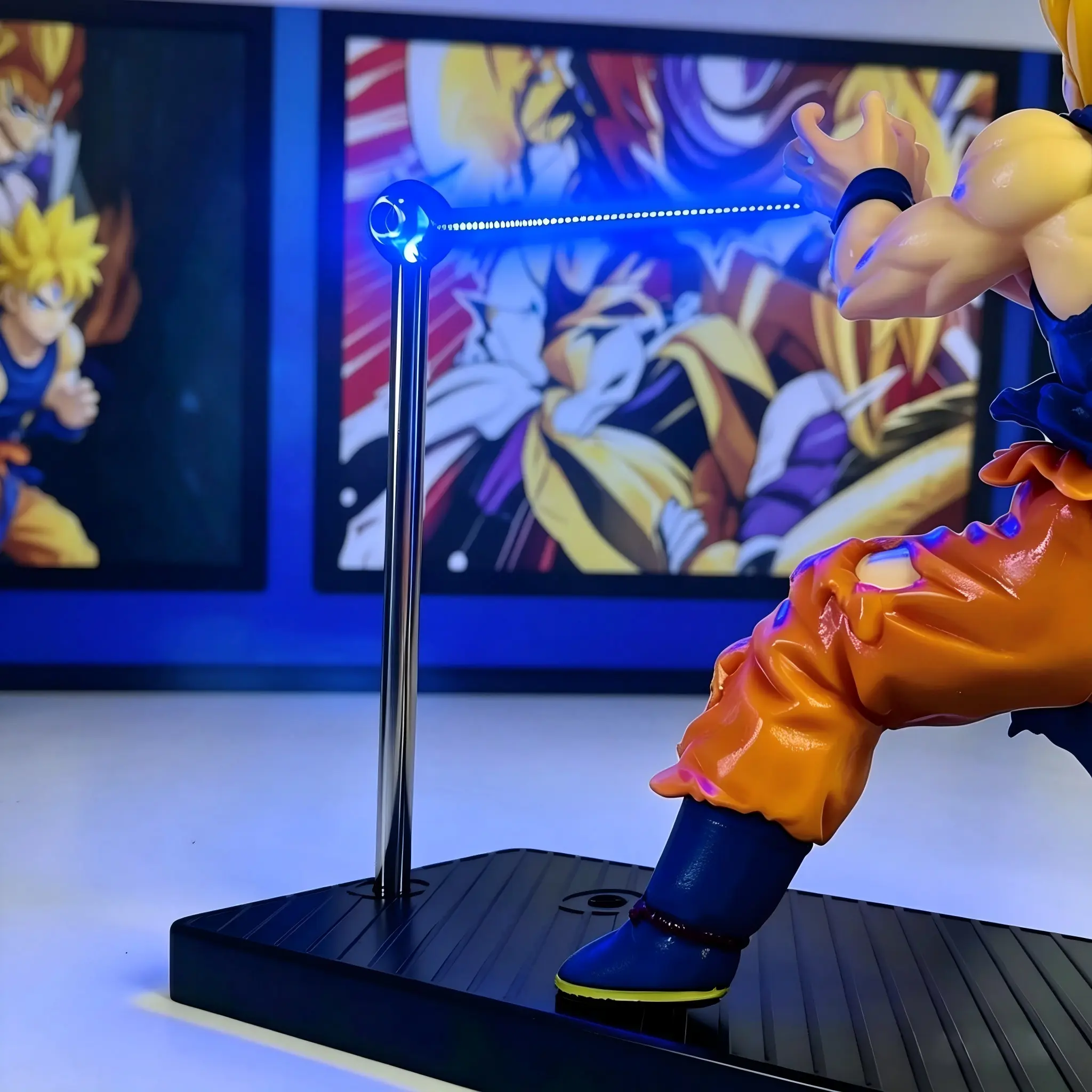 DBZ Anime Series Premium Glowing Figure, Illuminated Display Model, Birthday Gift, Holiday Creative Decoration, Surprise for boyfriends and collector