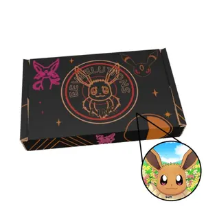 Pokémon Eevee Collection Box Vol 1 with TCG Packs, Custom Art Card & Collectibles