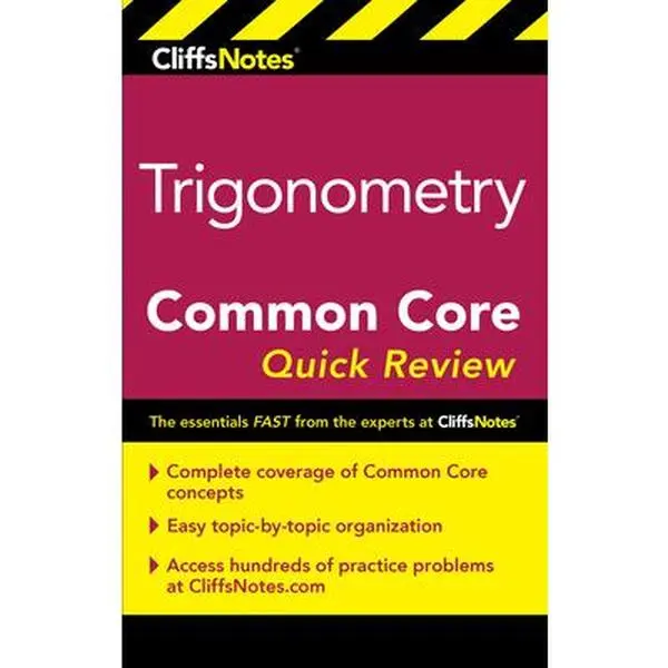 USED-Cliffsnotes Trigonometry Common Core Quick Review by Koswatta, M. Sunil R. (Paperback)