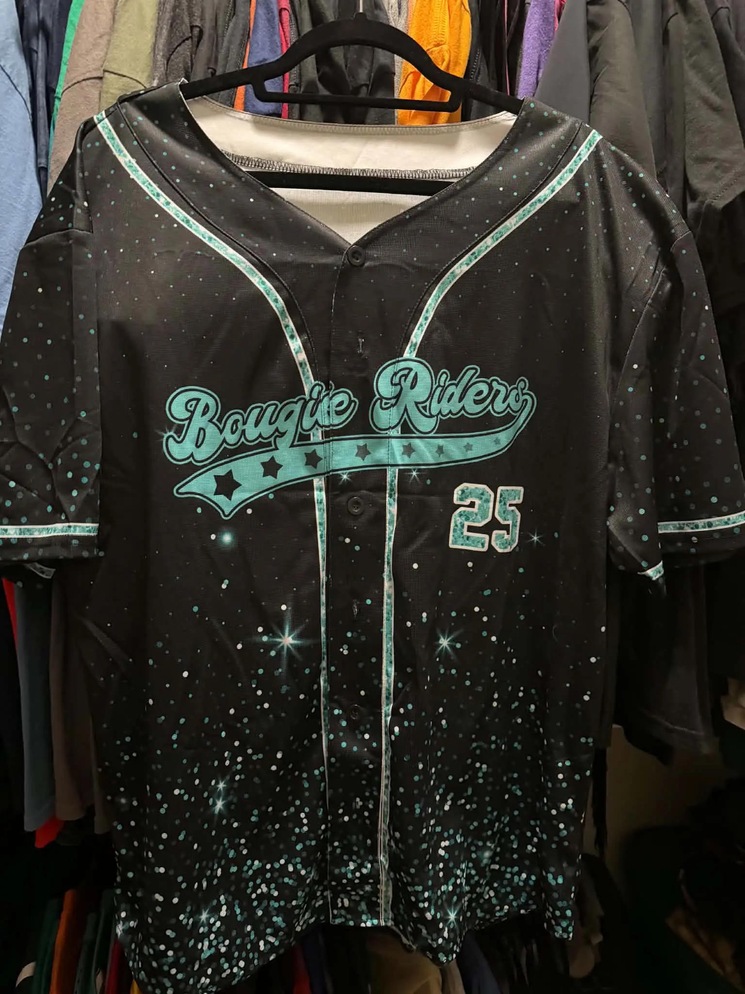 Bougie Riders Custom Baseball Jersey
