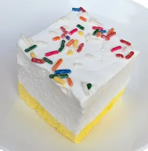 Birthday Cake Gourmet Marshmallows Handcrafted in USA by The Toasty Smore with Classic Colorful Sprinkles Dessert Sugar GF