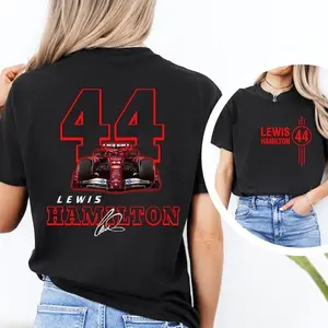 Lewis Hamilton 44 T-Shirt, Lewis Hamilton 44 Racing Fan Tee 2025, Lewis Hamilton 44 Formula Racing Gift, For Men.