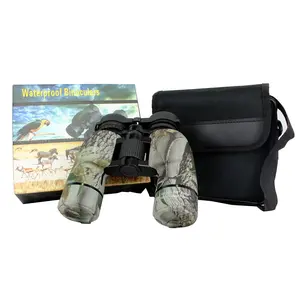 10X36 Huntdown Camo Waterproof Binoculars with Nylon Carrying Case