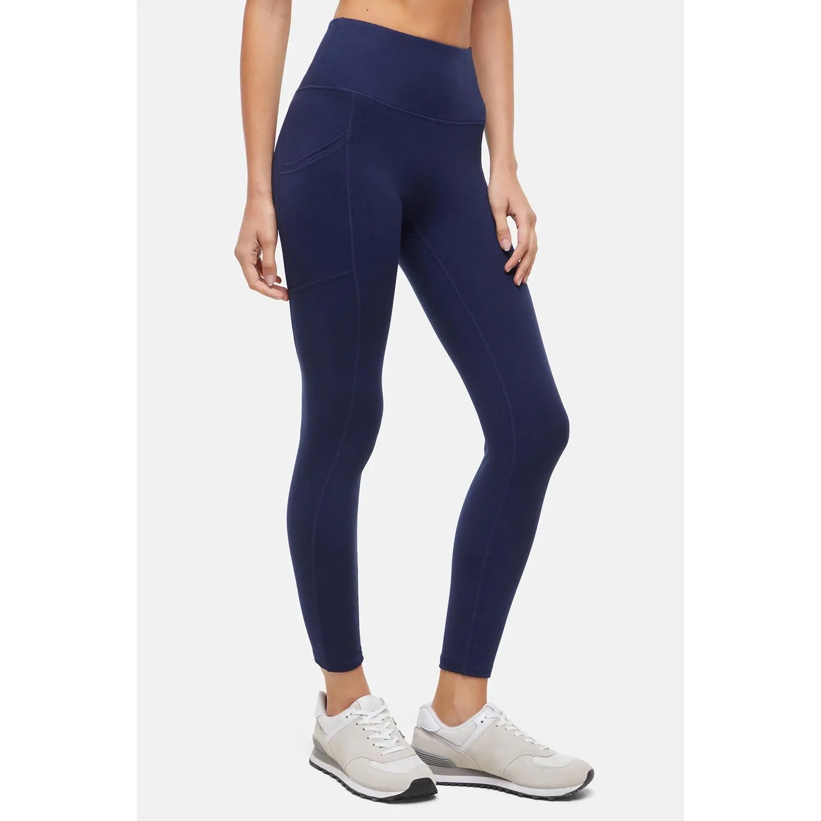 Balance Collection Eclipse Side Pocket Ankle Legging - Peacoat