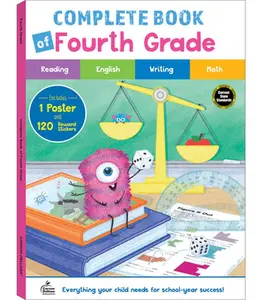 Complete Book of Fourth Grade -- Carson Dellosa Education, Paperback