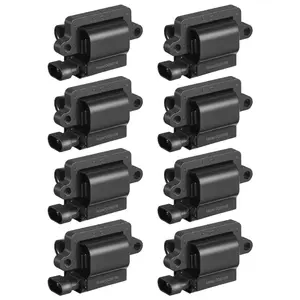 VEVOR Ignition Coil Pack, Set of 8, Compatible with Ford E150 E250 E350 E450 Econoline Super Duty Excursion Expedition F150 F250 F350 VPG MV-1 Lincoln Navigator, for Engines 4.6L 5.4L V8 6.8L V10