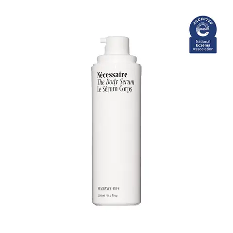 Nécessaire The Body Serum – Fragrance-Free Hydrating Body Serum with Hyaluronic Acid + Niacinamide – Fast-Absorbing Body Serum for Sensitive + Eczema-Prone Skin. 150 ml OR 50 ml