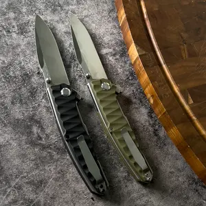 Portable Folding Kitchen Knives – 4Cr13Mo Steel Pocket EDC Tool for Cooking, Survival Camping , Home Kitchen & Everyday Carry Men's Gift