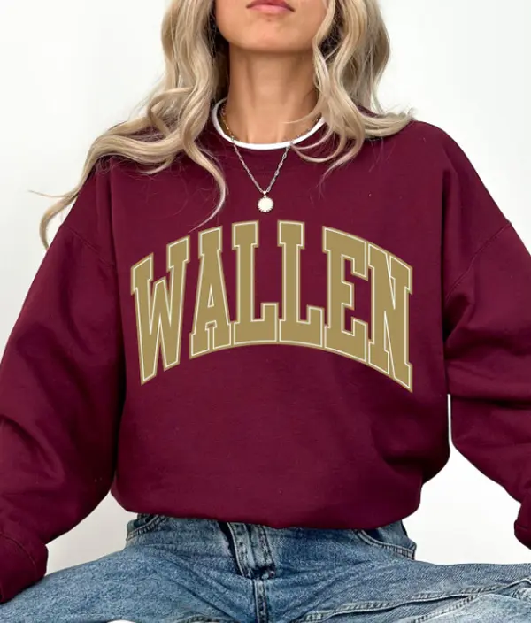 Wallen Sweatshirt – Vintage Country Music Tour Crewneck, Problem Tour 2026 Fan Gift
